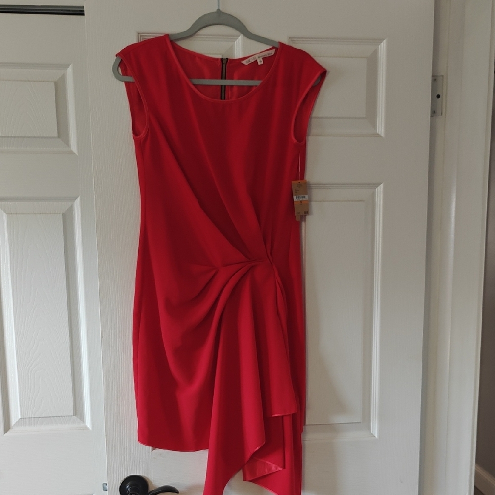 Elegant Red Women's Dress